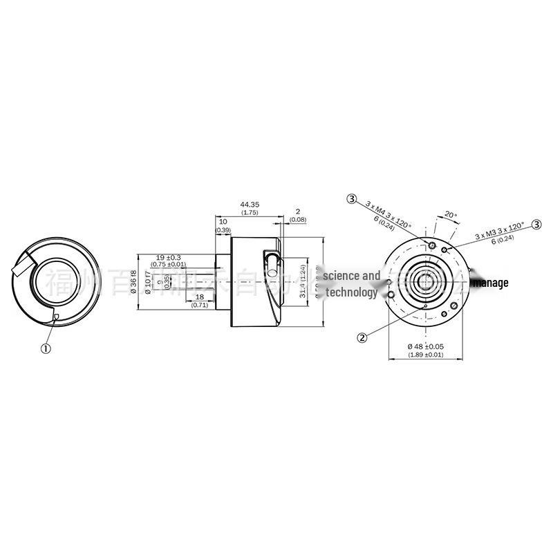 DBS60E-S4EK01000 Sick Incremental Encoder, High Flexibility, Original, Brand New (Model 1069722) DBS60E-S4EK01000