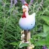Cross-Border Big-Eyed Long-Legged Chicken Garden Ornaments