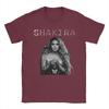 T-shirt Harajuku Estiva Shakira Fulmine Collage T-shirt Trendy Cool T-shirt in Cotone per Coppia YK Classici Top a Maniche Corte