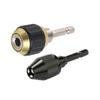 Drill Chuck Adapter 1/4 Inch Hex Shank Keyless Drill Chuck Quick Change Adapter Converter Drill