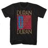 Duran Duran Logo Schwarz Erwachsenen T-Shirt Unisex T-Shirt