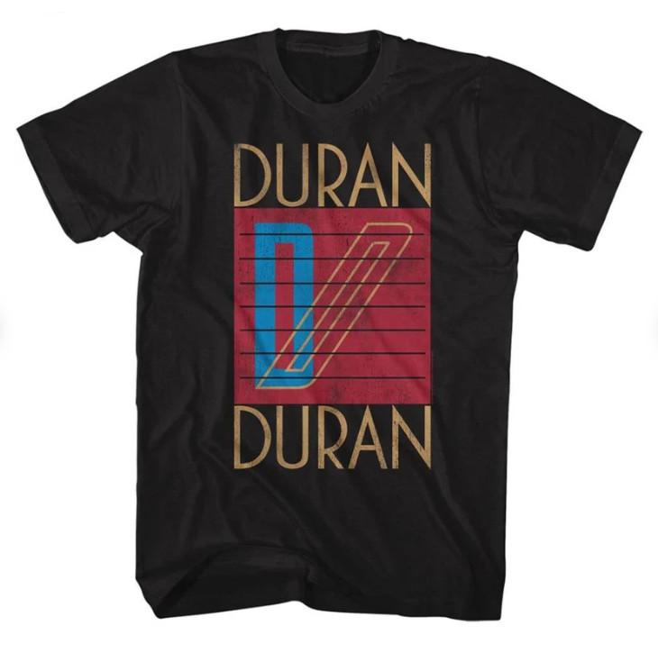 Duran Duran Logo Black Adult T-Shirt Unisex T-Shirt XXXXL