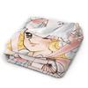 Anime Candy Candy Blanket  Super Warm Graphic Plush Bedding Throws For Girls Boys Bedroom Flannel Bedspread Bed Cover