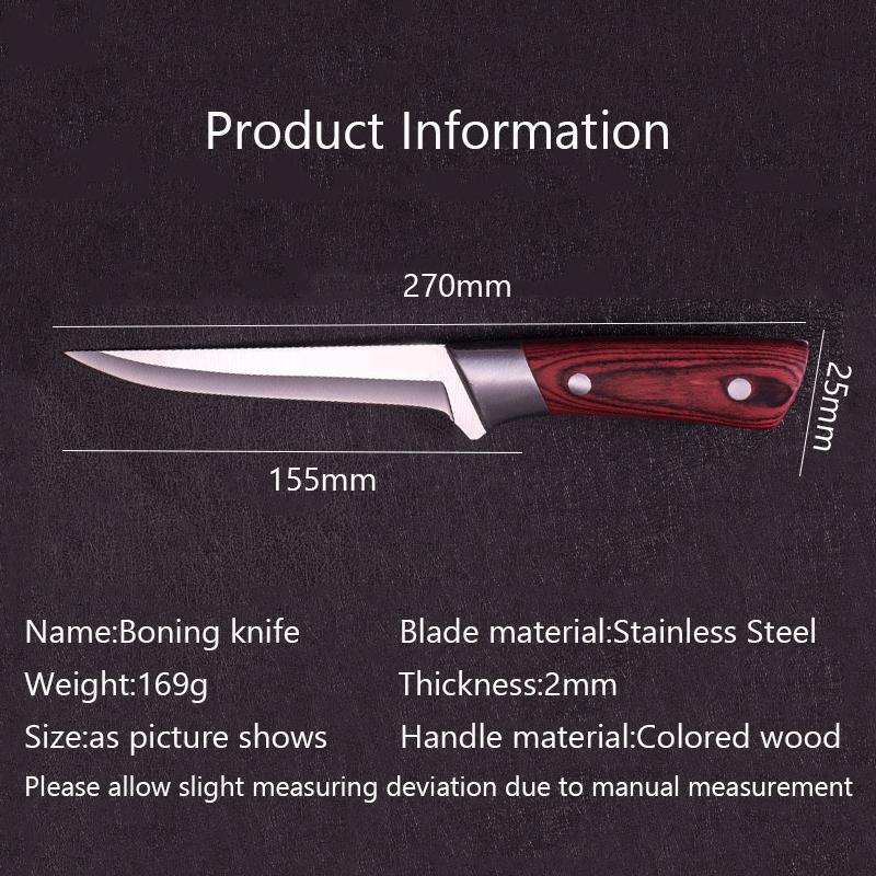Handmade Forged Boning Knife Butcher Knife Meat Cleaver Chinese Knives Slaughter Knife Cutter