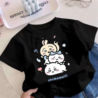 T-shirt Short Sleeved Summer T-shirt Grils T-shirt Women's Fashionable Casual Top