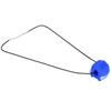 Silicone Jawline Trainer with Lanyard Facial Slimming Jaw Muscle Training Exerciser SBlue