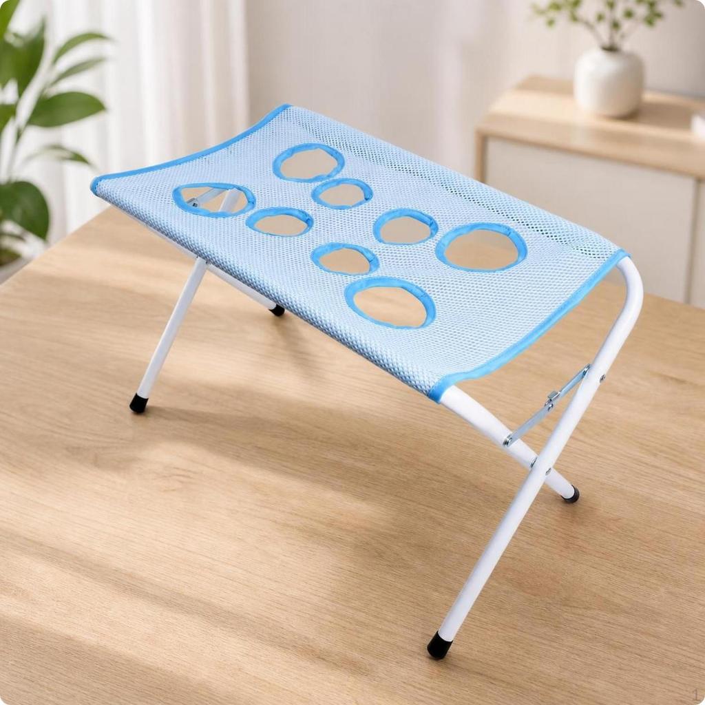 MultiUse Foldable Pet Grooming Stand | Sturdy StainlessSteel Frame, with Mesh
