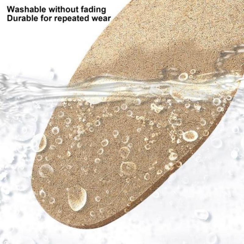 1/2/3/5/10 Pcs Wool Felt Insoles Winter Warm Boot Shoe Insert Insoles for Men
