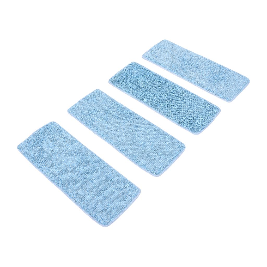 4PCS Mop Cloth Fit for Proscenic P10 P10 Pro P11 Vacuum Cleaner Fiber Handheld Cordless Vacuum Cleaner Mop Pad