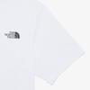 The NorTh Face Men S CoTTon baSic ShorT Sleeve T ShirT whiTe nT7ur05b