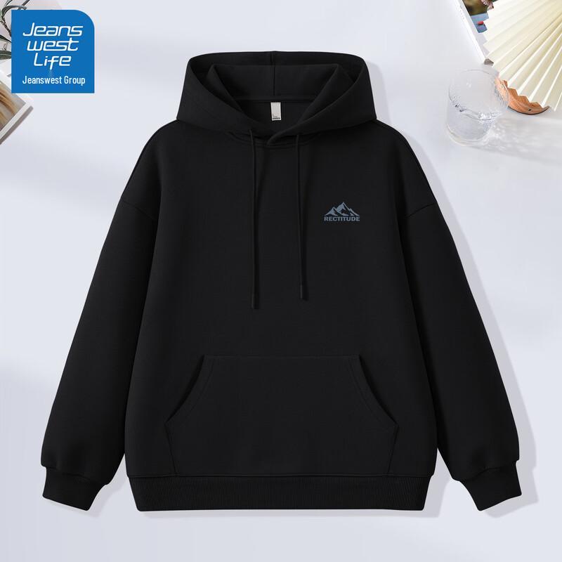 Jeanswest Life Men's Hooded Loose Sweatshirt