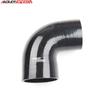 3" To 2'' (76-51mm) ID Straight/45 Degree/90 Degree Reducer Silicone Hose Black Turbo/Intake Coupler Pipe