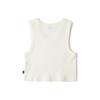 Vans Solid Color Round Neck Comfortable Sleeveless Vest Women tops Off-White VN000G3JFS8
