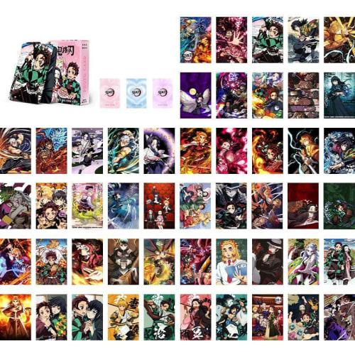 Demon Slayer LOMO Cards, Anime 55-Piece Set, Collectibles, Trading Cards, Photo Cards, Character Gifts, Collections, Unofficial