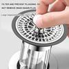 Washbasins Sink Drain Stopper Bathtubs Plug Anticlogging Drain Filter Drain Hair Catcher for Bathroom Kitchen Enduring