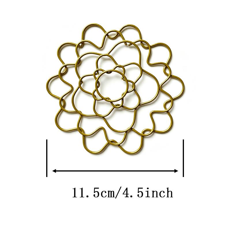 Iron Wire Flower Arrangement Divider Net Vase Shaping Assistant