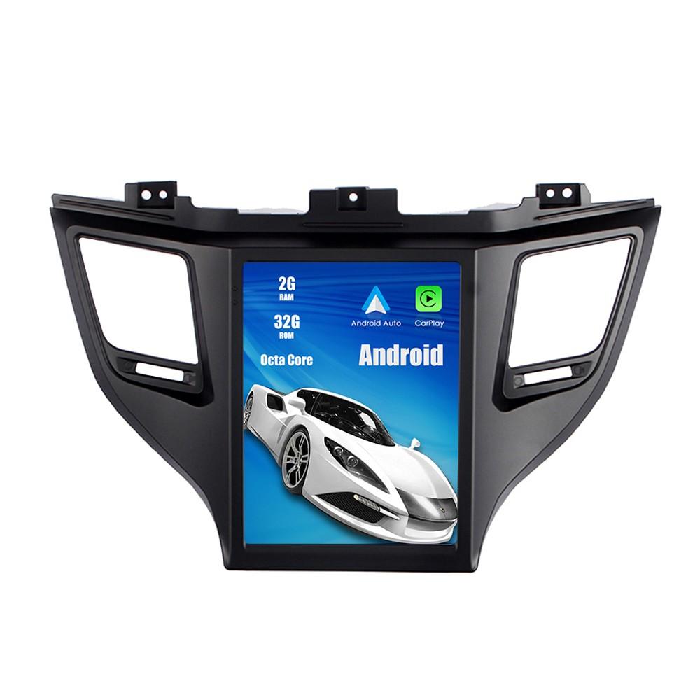 Android Radio CarPlay radioodtwarzacz Autoradio samochodowe stereo dla Hyundai Tucson 2016 2017 2018 wysoki