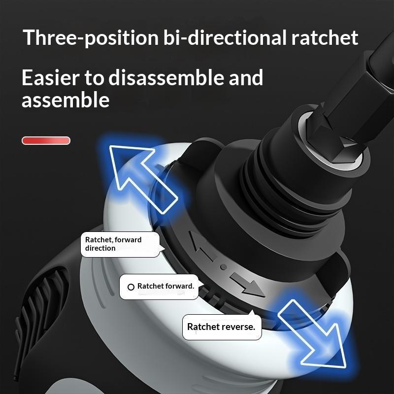 1 Set Telescopic Ratchet Screwdriver Magnetic Adjustable Shank Labor Saving Hand Tool For Narrow Space Home Equipment Repair