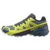 Speedcross 5 Comfortable Fabric Abrasion Resistant Low Top Trail Running Shoes Men's Black Yellow 416096