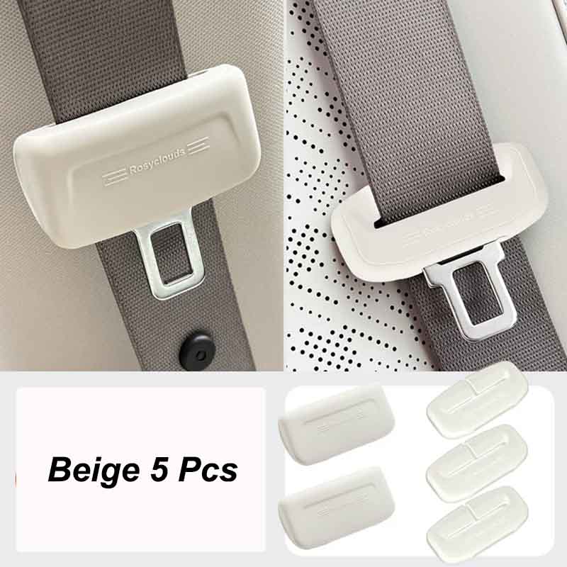 For Zeekr 7X 2024 2025 Car Seat Belt Buckle Clip Protective Case Anti-Scratch Interior Button Case Cover Clips Car Accessories
