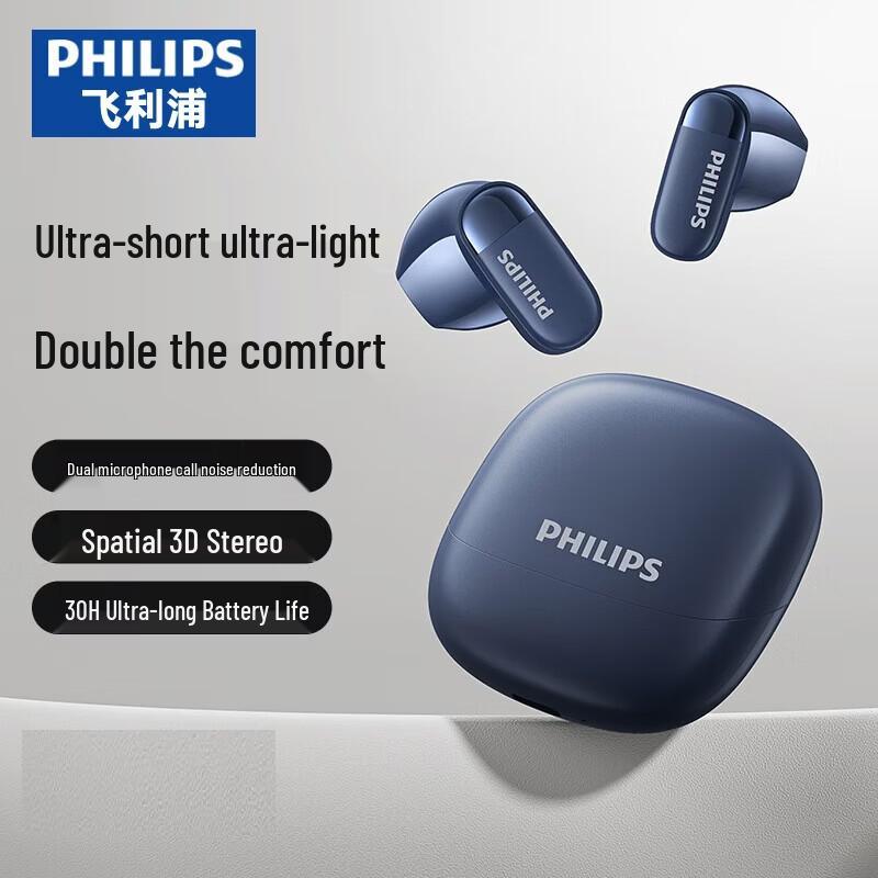 

Philips TAT2169 Semi-in-Ear True Wireless Earbuds