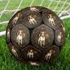 Dog Forest Emblem Round Football Size 5 Adult Ball Suitable for Training Matches and Outdoor Team.