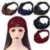 Cloth Lace Wash Face Headwear Female Hair Band Korean Style Hair Band Headdress Wide Edge Headband