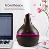 Diffuser For Home 300ml USB Humidifier  Essential Oil Diffuser Wood Grain Design  Cool Mist for Home Office Desktop  Includes 2