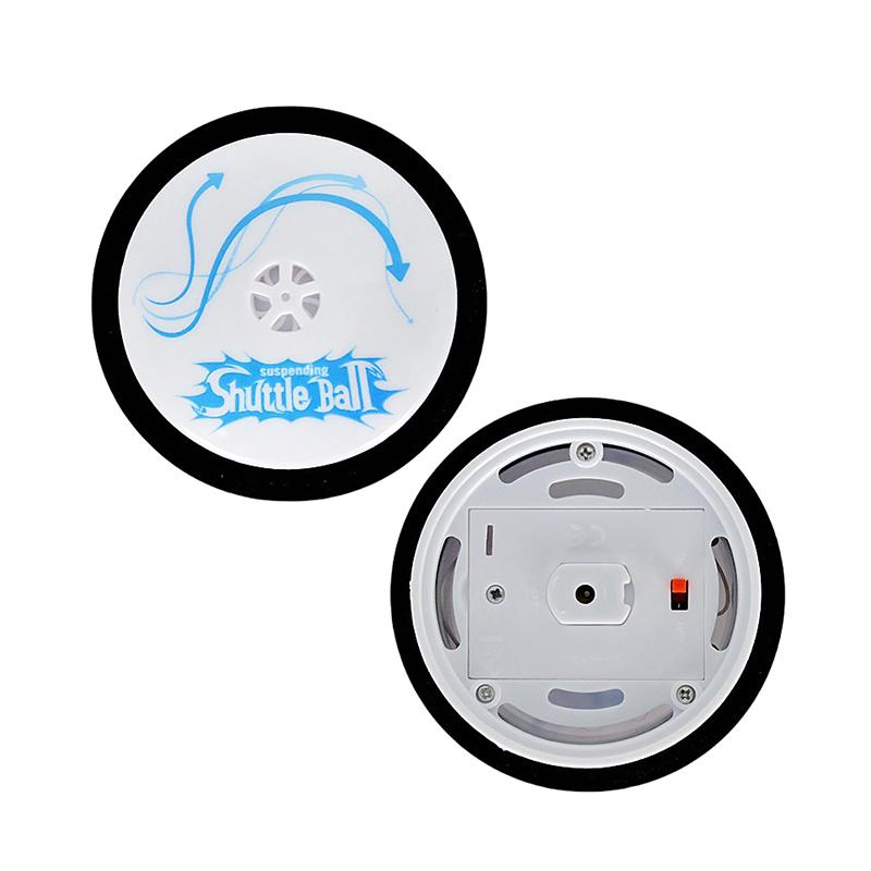 Tischhockey-Schwebepuck für Kinder, Air-Hockey-Schwebepuck, Mini-Elektro-Schwimmhockey mit 2 roten Air-Hockey-Schiebern