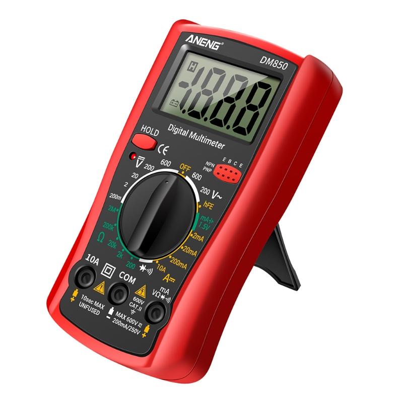 A-neng Dm850 Automotive Multimeter Rms Multimeter Voltage for Smart Voltmeter Pliers Amper Capacimeter Electric Tools