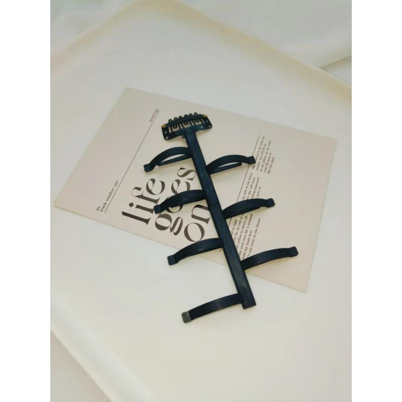 1 Stück einfarbiger Fischgräten-Hairstyler, neues tragbares Stylingwerkzeug ohne Hitze für einfaches Flechten.