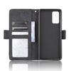 Flip Case for Samsung Galaxy S20 FE, Card Slot, Black