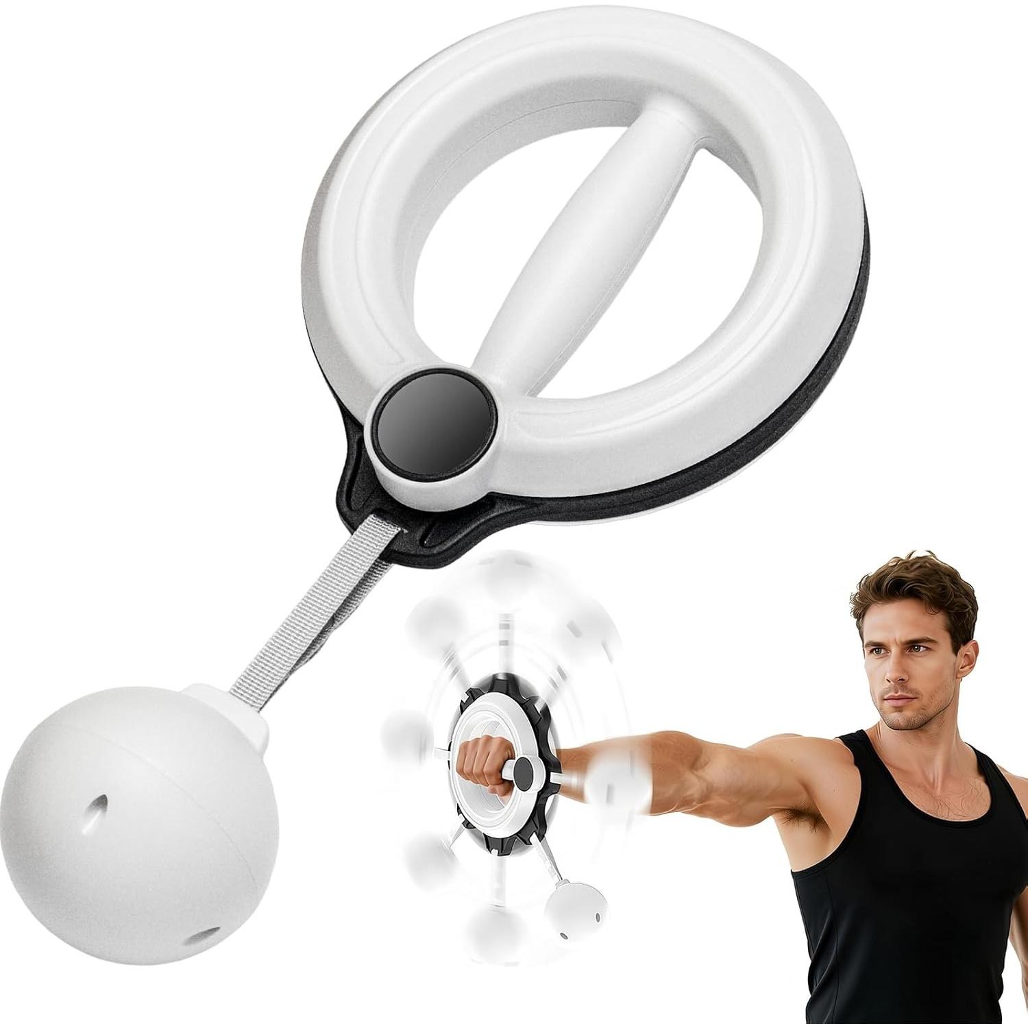 Men And Women S Arm And Shoulder Workout Equipment 360 Degree Hand-Crank Forearm Trainer Shoulder And Chest Exercise Equipment