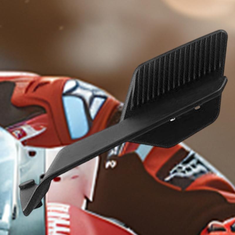 Motorcycle Side Wing Spoiler Fairing With Rearview Rotating Reflector Spoiler Cycling Accessories For Outdoor Riding Daily Use