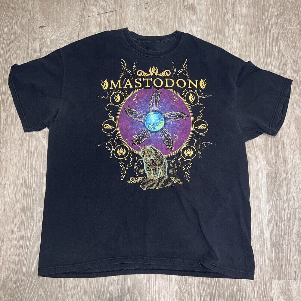 

In Concert Tour Mastodon Shirt Short Sleeve Black Unisex S-2345XL Unisex T-Shirt S