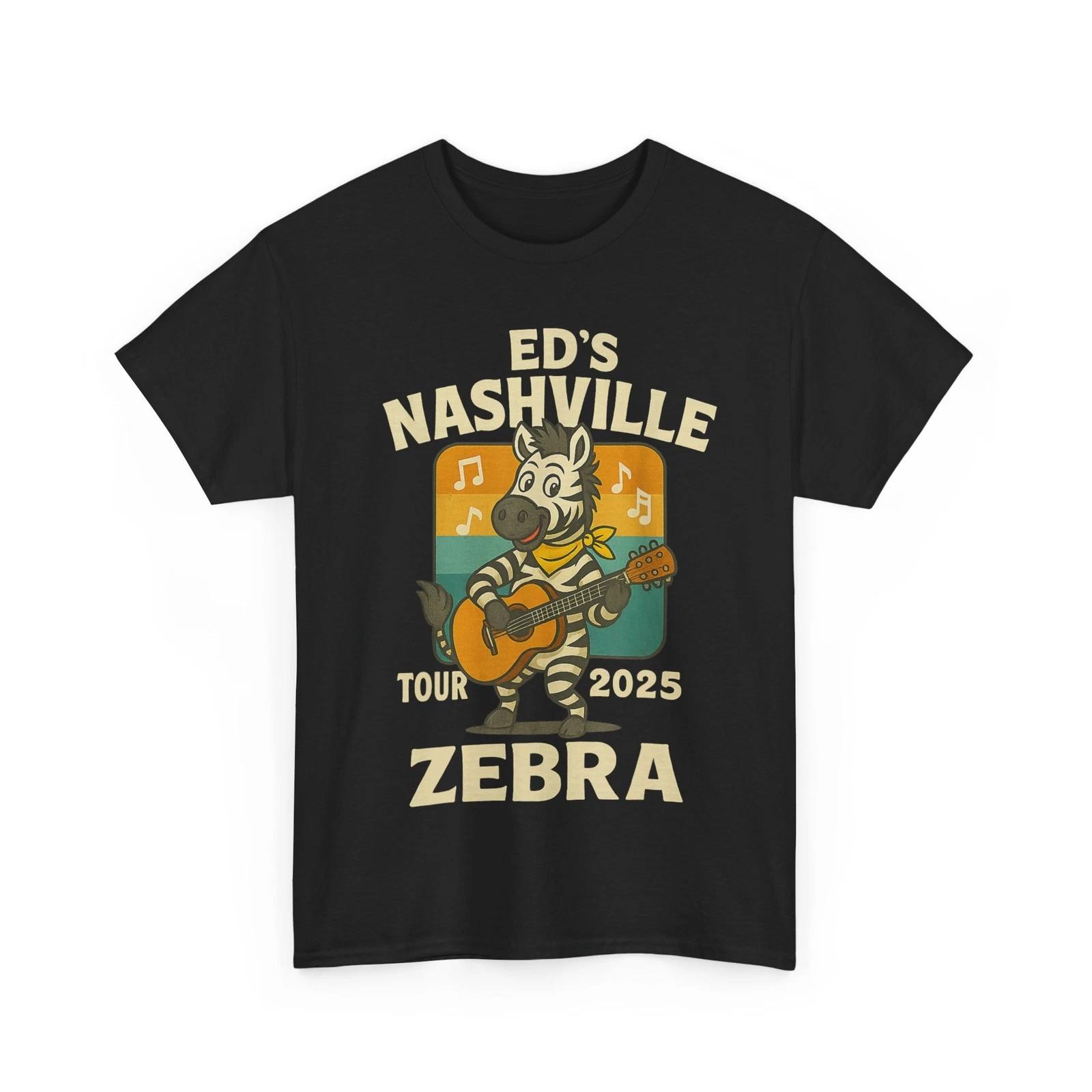 

Ed s Nashville Tour 2025 Zebra T shirt 4XL