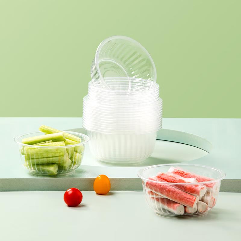 Chahua Disposable Plastic Bowls 500ml