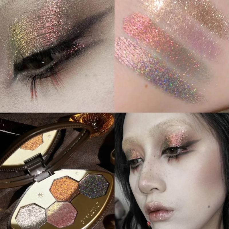 Girlcults Eyeshadow Palette Long Lasting Chameleon Shimmer Glitter Matte Eye Shadow High Pigmented Eye Paletas