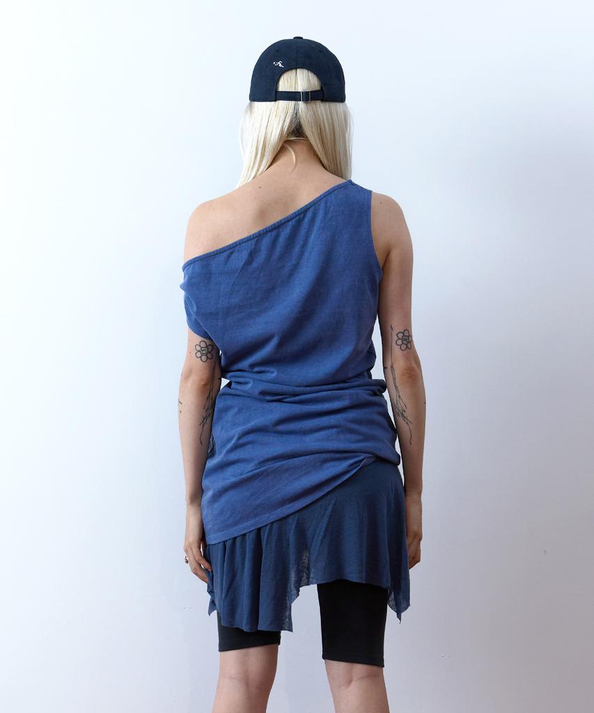 Nyuje Melting Fruit Dress (Pigment Blue)