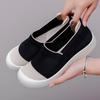 Shoes women's summer new versatile casual shoes soft sole not tired feet comfortable mother shoes one pedal shoes