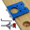 35mm Concealed Hinge Boring Jig Wood Furniture Door Cabinets Hinge Installation Tool Hinge Hole Drilling Guide for Carpe