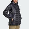 adidas Terrex Cold.Rdy FW24 Xperior Daune Outdoor Warm Sport Kapuzen-Reißverschluss Langarmjacke Damenjacke Schwarz IT3231