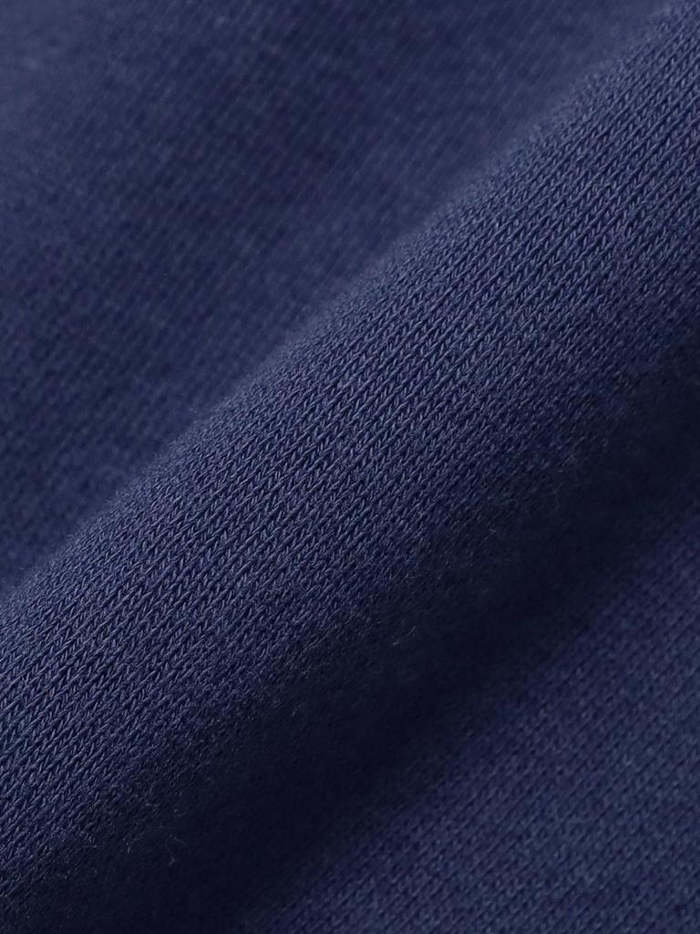 Beams Boy Women's Navy 2 Work Pants with Hem Arrangement