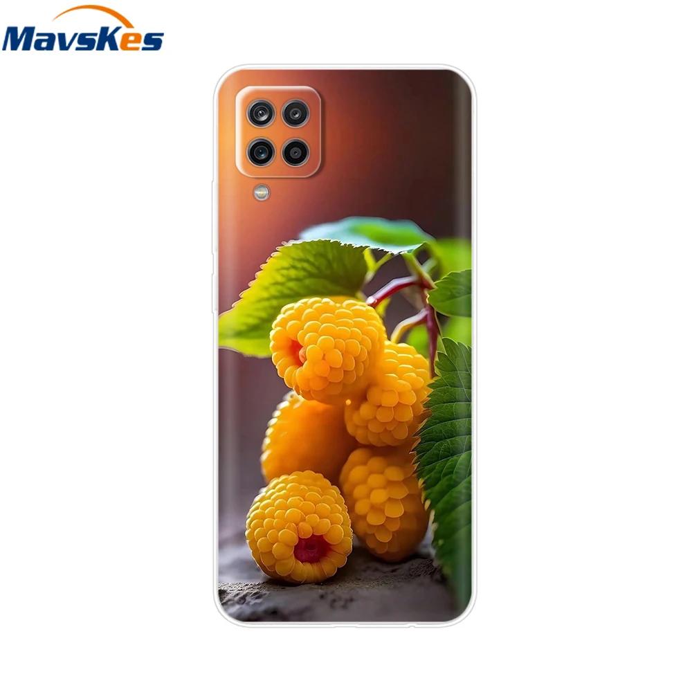 Phone Case For Samsung Galaxy A12 Case SamsungA12 Silicone Clear TPU Painted Soft Cover For Samsung A12 A 12 Bumper Fundas Etui