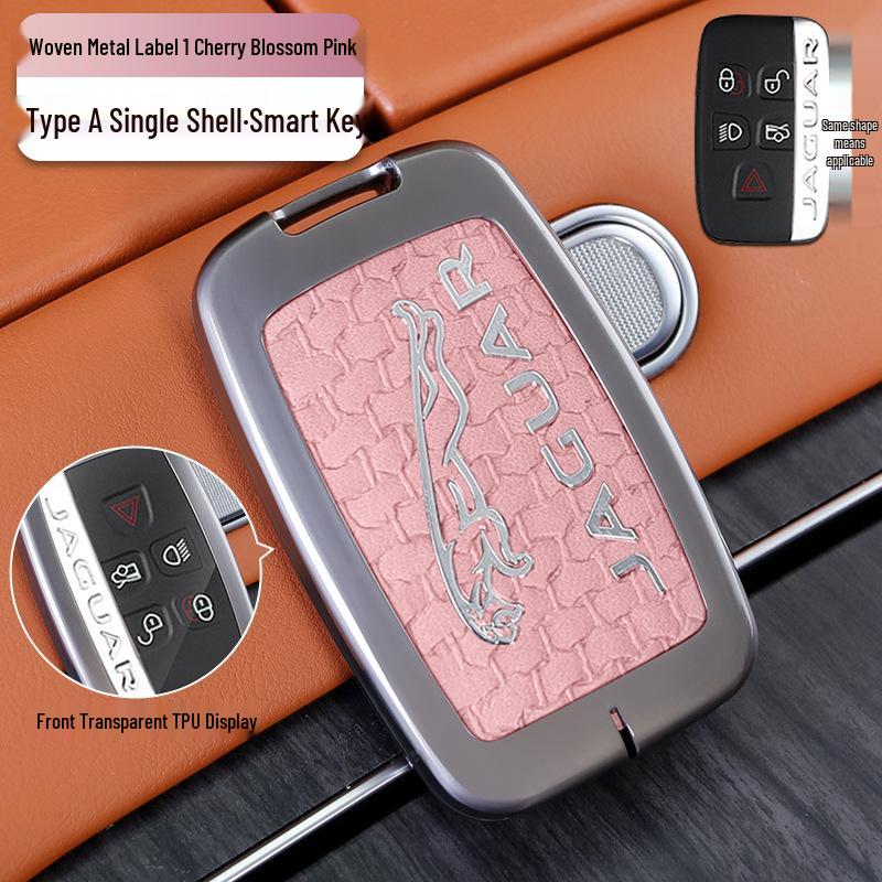 Pouzdro na klíče Jaguar XEL/XFL/F-PACE/E-PACE/F-TYPE Kovový kryt