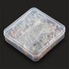 Set aus 30 einzigartigen Glasfläschchen Glas Wunschflaschen Glasfläschchen-Set Segensgeschenkflasche Perfekt zum Basteln und für Schmuck