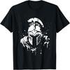 Ancient Gladiator Helmet Gym Spartan Mythology T-Shirt