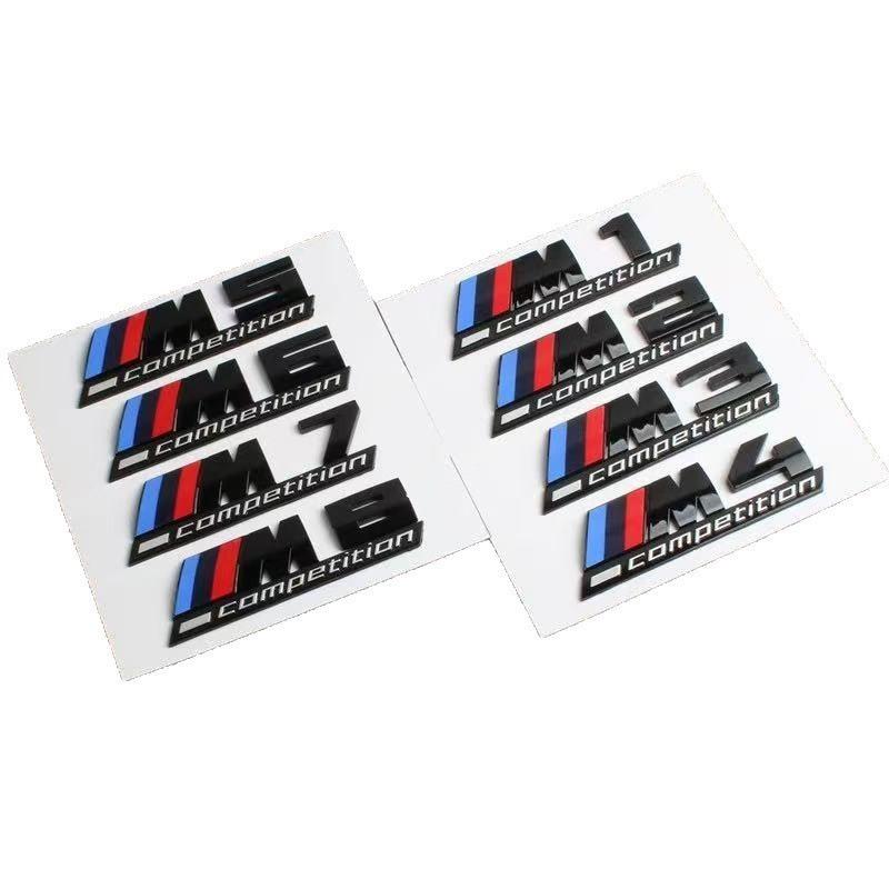 BMW M Sport Emblem Car Stickers for 3, 5, 7 Series, M5/M4/M1/M3/M2, X5/X6 - Thunder Tail Emblem