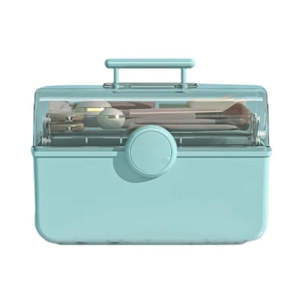 

Семейный контейнер для хранения косметики, многоцелевой футляр для хранения лекарств для шитья