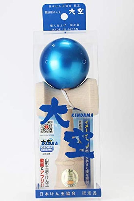 Japan Kendama Association Certified Competition OZORA Premium Domestic Product Clear Blue